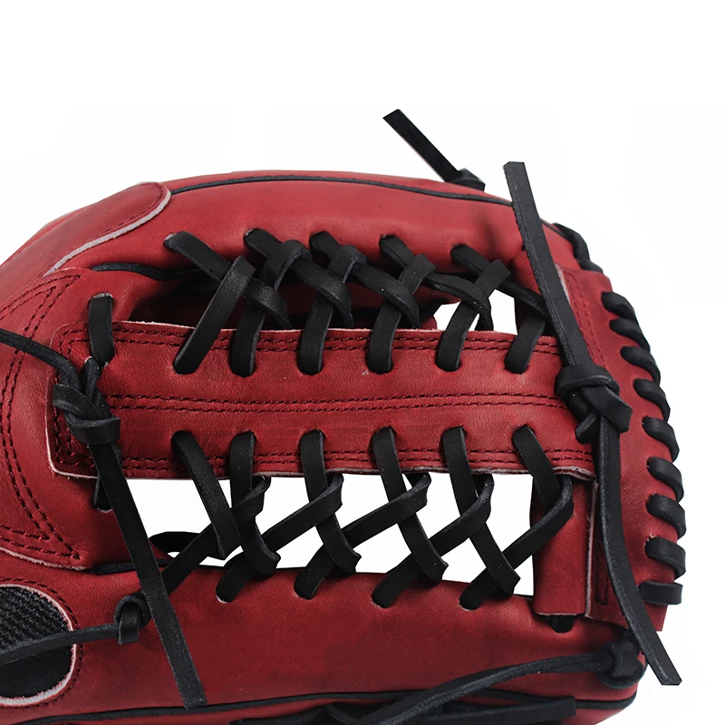 1MOQ Baseball Fielding Gloves Tumbled Cowhide Glove Softball Japan Kip Leather Baseball Glove
