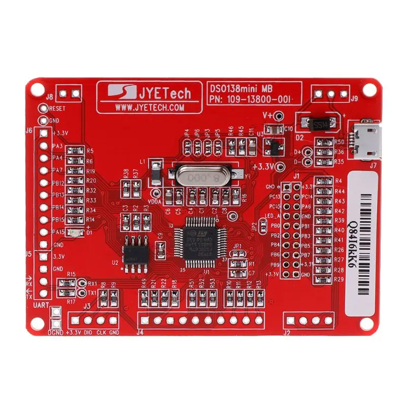 

co530 Digital Oscilloscope 2.4" TFT Handheld Pocket-size DIY Parts Learning