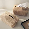 Japanese-style Cotton Linen Tissue Box Napkin Holder Home Living Room Dining Table Paper Box Storage Bag Dispenser Holder 1