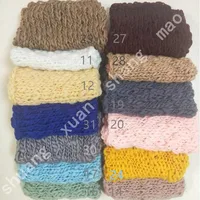 50*50cm   Handcraft Acrylic Fiber Blanket Basket Stuffer Filler Newborn Baby Photography Background 1