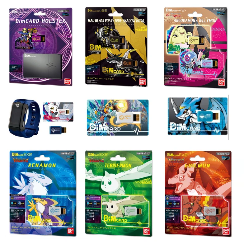 Digimon DIM Kuramon Приключения PB Gammamon Mad Black ROAR TRUE SHADOW HOWL кобура MEDAROT приглушенная карта