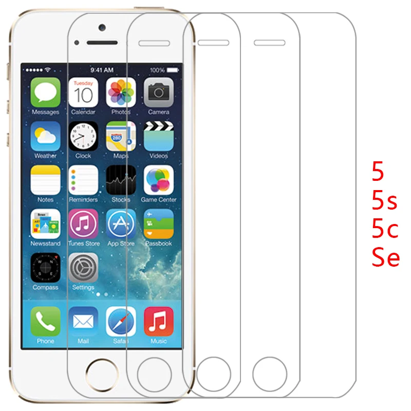 Vetro Temperato Per Apple Iphone Se 5 S 5C 5 S C Protezione Dello Schermo Su Iphonese Iphone5S Pellicola Protettiva Glas 9H I Phone Ipone Iphon