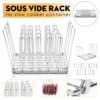 Slow Cooker Accessories Fit for most Sous Vide Cooker machine 11L Container + Stainless Steel Rack Detachable Dividers Separator 3