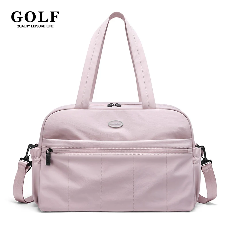 Borsa da viaggio golf donna rosa borsa spalla impermeabile_voghion.com