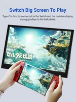 11.6 inch Portable monitor 1366X768 lcd display TFT gaming monitor for pc Raspberry Pi Laptop PS4 Xbox360 switch HDMI-Compatible 6