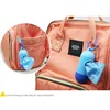 New Design Plastic Small Portable Baby Diapers Bag Portable Hanging Rubbish Bags Garbage Bag Removable Box Outdoor Nappy Bag 4