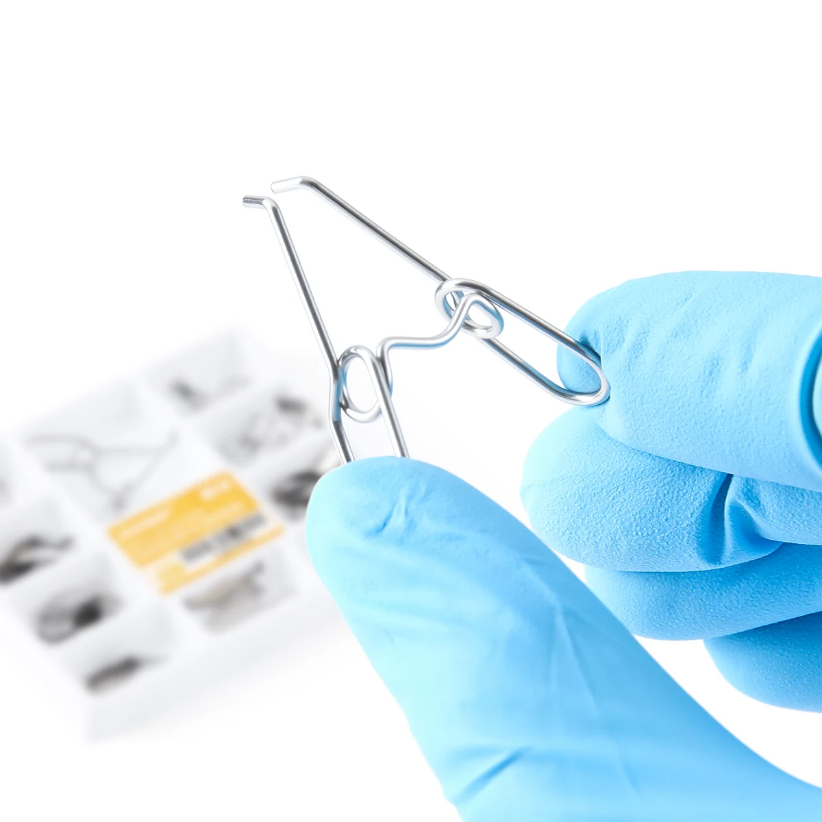 AZDENT Dental Sektionale Konturierte Metall-Matrizenbänder Keile Zahnmedizin Harz-Klemmringe Trennringe Laborwerkzeuge Zahnarztbedarf – Detail 11