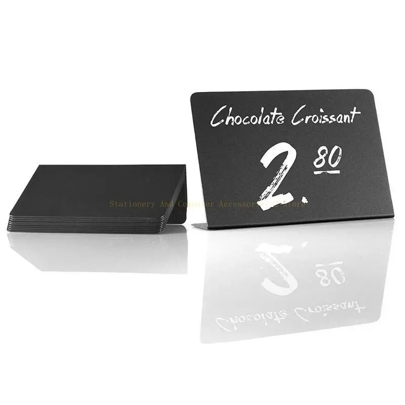 10PCS 웨딩 탁상 로그인 칠판 표시 날짜 커플 이름 칠판 웨딩 키즈 장난감 서예 연습