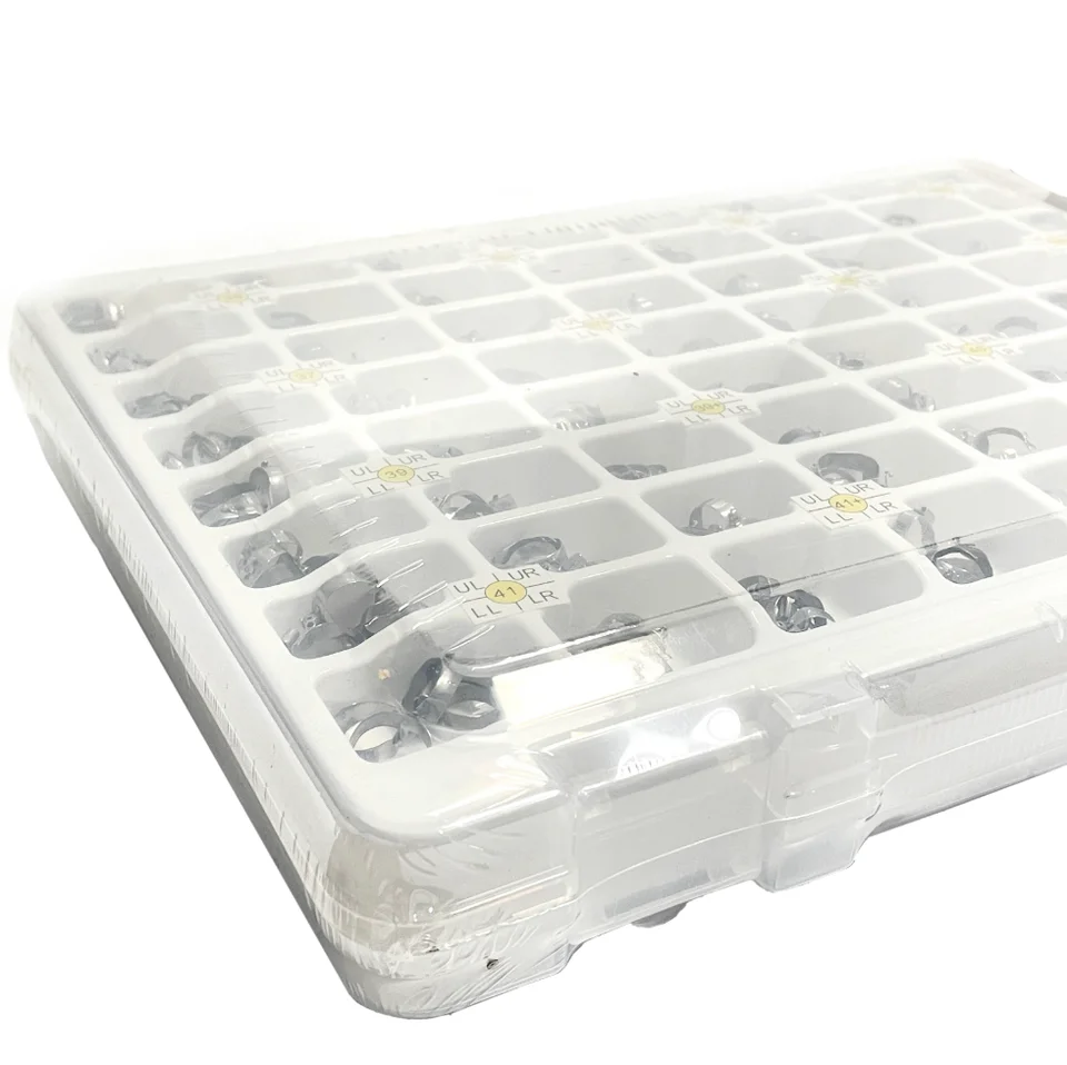 Lot De 20 Bandes Orthodontiques Avec Tube Buccal Pour 1ère Molaire Roth - Neuf, Pour Orthodontie