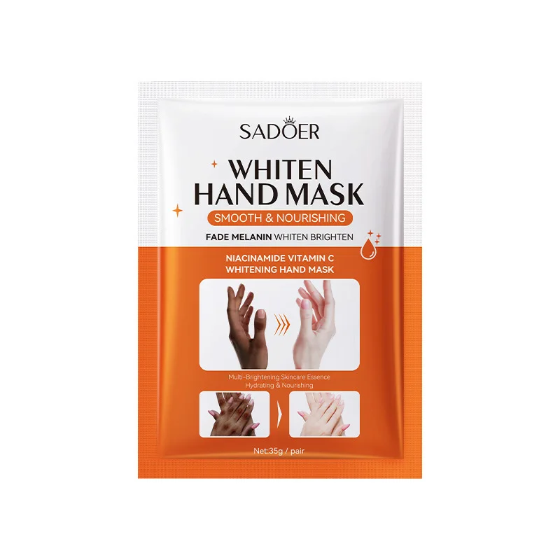 1/2/5 Pairs SADOER Niacinamide Hand Mask Hands peel barb Repair Moisturizing Nourishing Brightening Hand Gloves Hands Skin Care