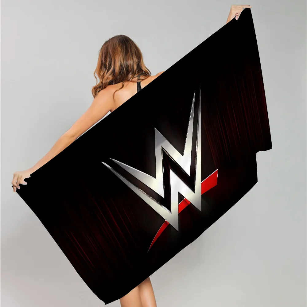 WWE WrestleMania Beach Towel Colorful Bath Towels for Girl Microfiber Quick Dry Custom Sand Free Beach Yoga Spa Gym Pool 2