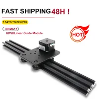 ชุดโมดูลเชิงเส้น HPV8 Openbuilds Mini Solid V Slot พร้อมสายพานและเฟืองแบบลูกปืน สำหรับมอเตอร์สเต็ป Nema17 ใช้กับเครื่องพิมพ์ 3 มิติ 1