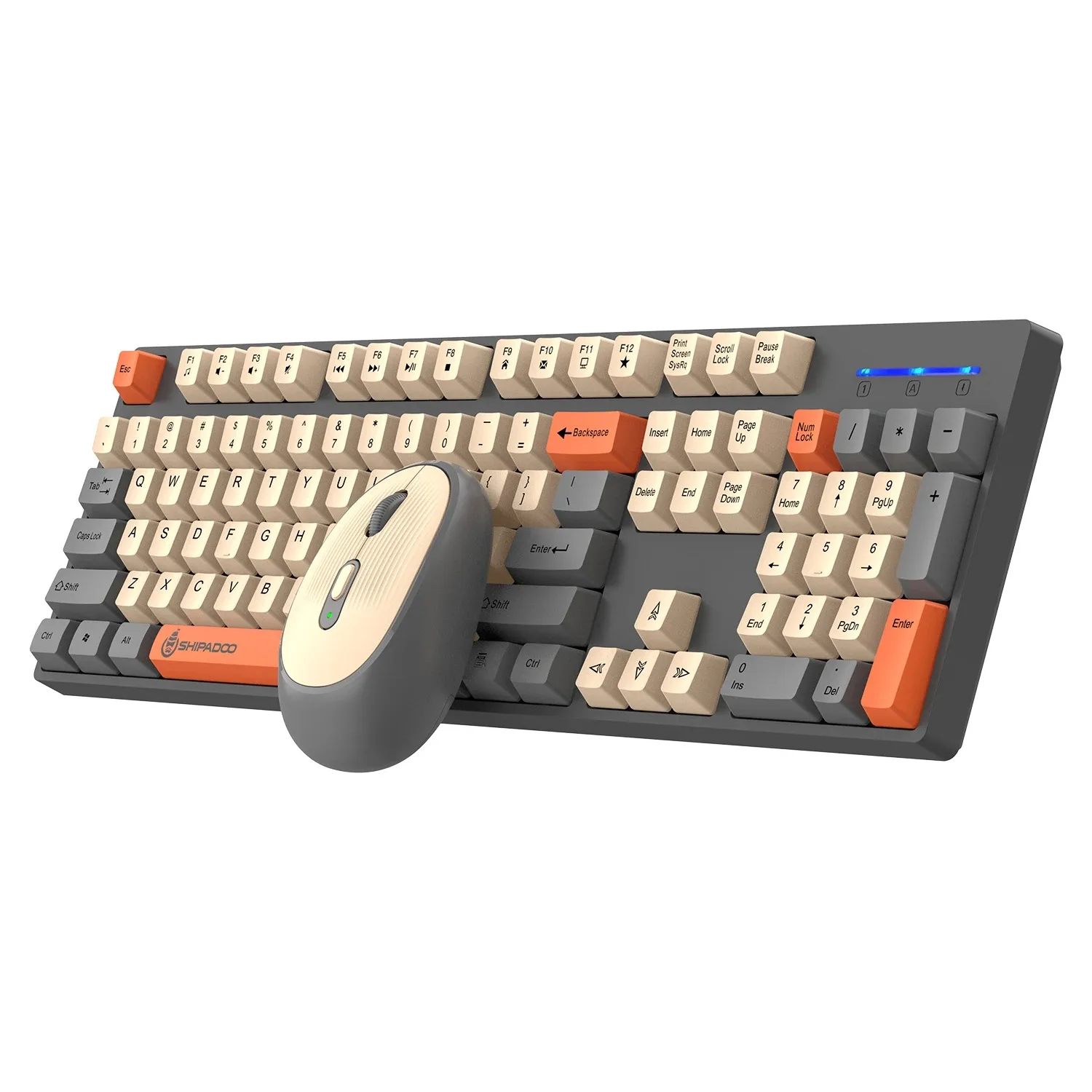 Juego de teclado y ratón inalámbricos de 2,4G, teclado inalámbrico para juegos, ratón combinado, ratón inalámbrico para ordenador portátil, accesorios para PC de escritorio