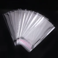 TETP-Self Adhesive Bag, Cellophane, Plastic, Marker, Ruler, Makeup Brush, Packaging, Storage, Cellophane, 4cm Width, 500Pcs 2