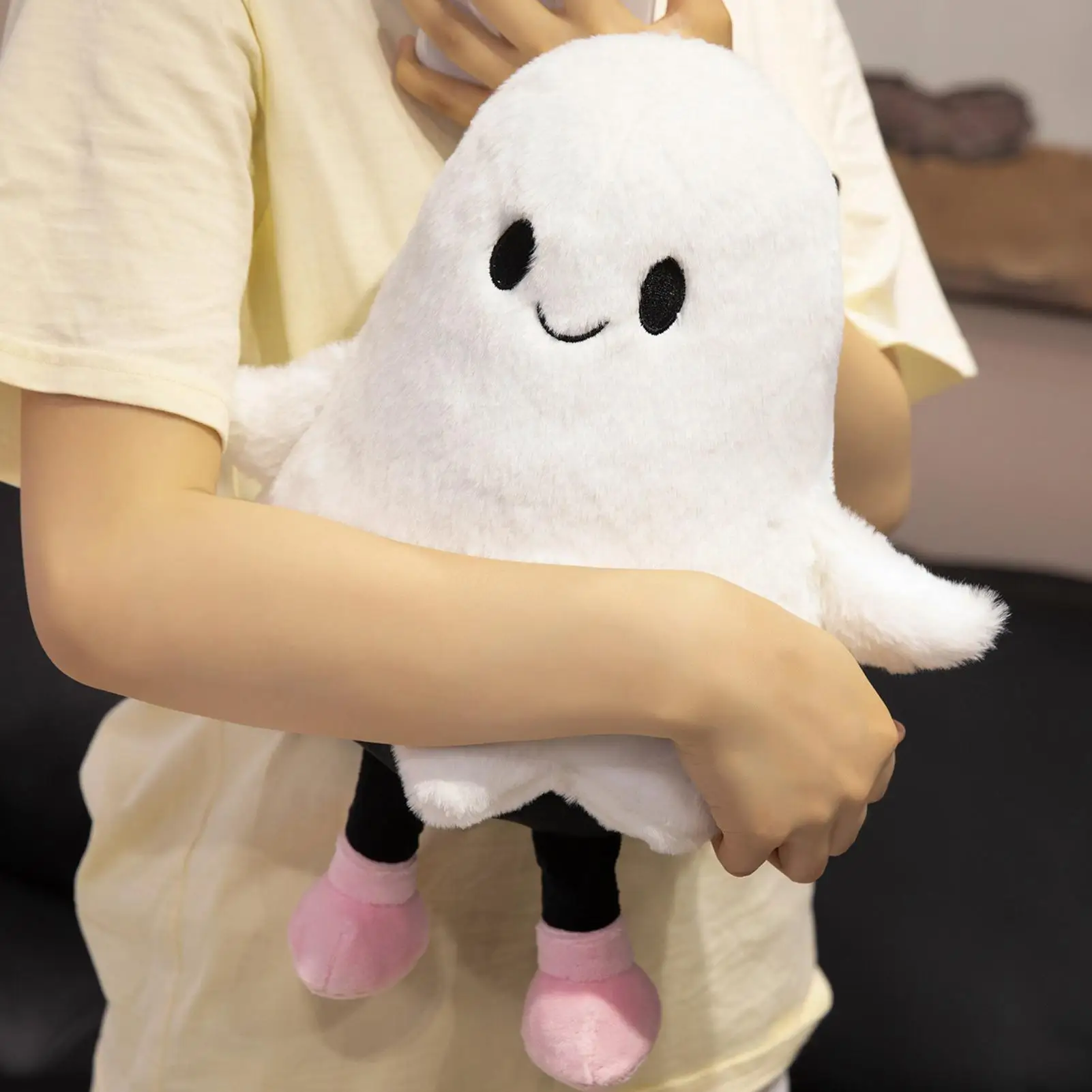 2025 Latest Halloween Ghost Doll Kawaii Stuffed Plush Toy Doll Cartoon Cute Children's Birthday Gifts