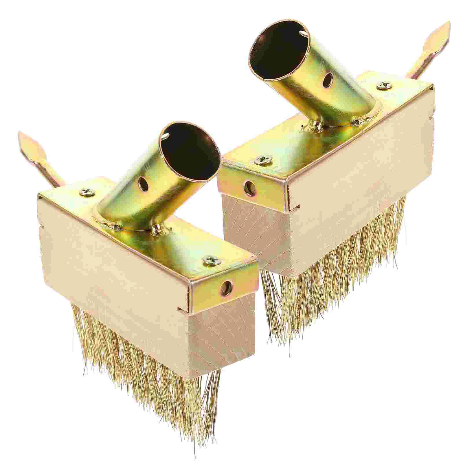 

Hand Scrubber Wire Weeding Brush Floor Grout Scrubber Moss Removal Deck Crevice Tool Brush Head Cleaning Tool