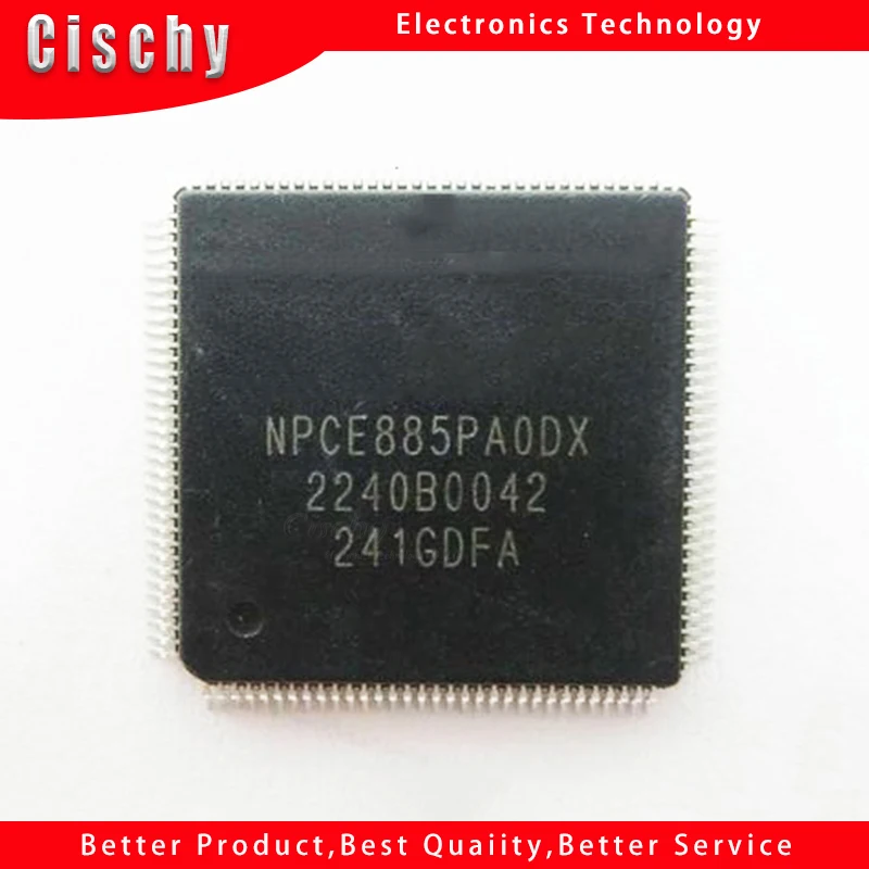 

2 шт. Новый NPCE885PAODX NPCE885GAODX NPCE885PA0DX NPCE885GA0DX QFP-128 Набор микросхем