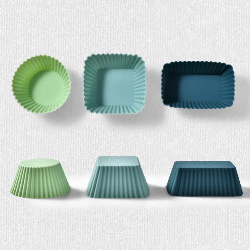 Katbite 24 Pack Silicone Cupcake Baking Cups Liners