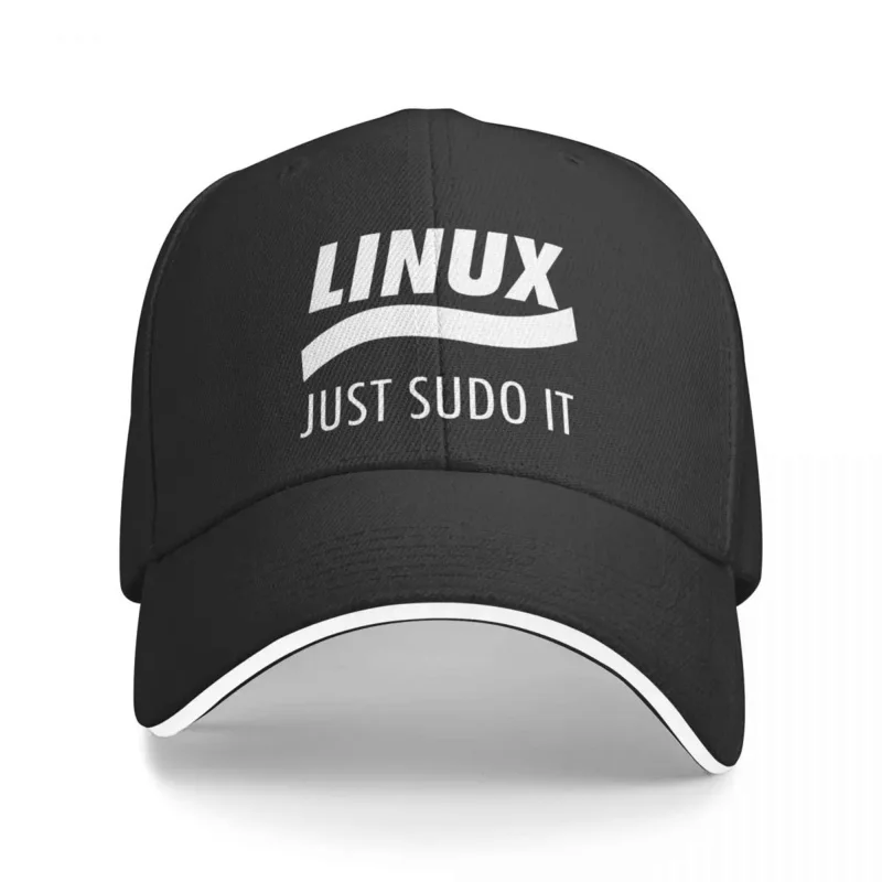 

Linux Just Sudo It Computer Programmer Windproof Cap Sun Visor Hip Hop Caps Cowboy Hat Peaked Hats