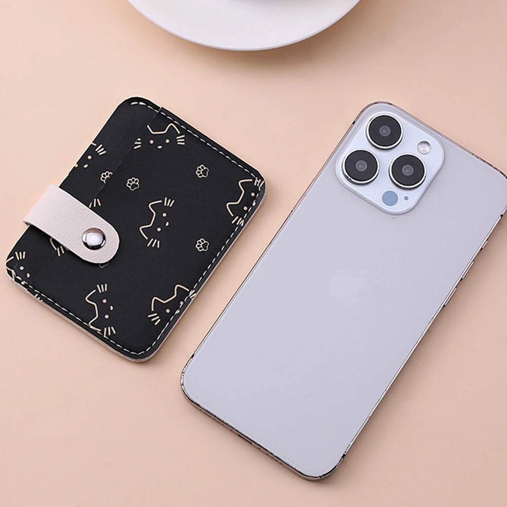 Charming Cartoon Card Holder for Women - Large Capacity, Portable & Multifunctional
