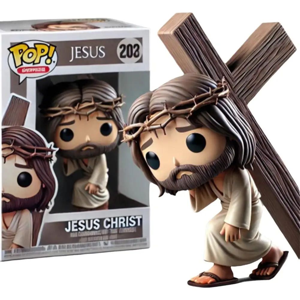 Jesuss Figure Doll Jesus Image Action Toys Gifts For Homes Churches Decoration (Not Included The Retail Box)