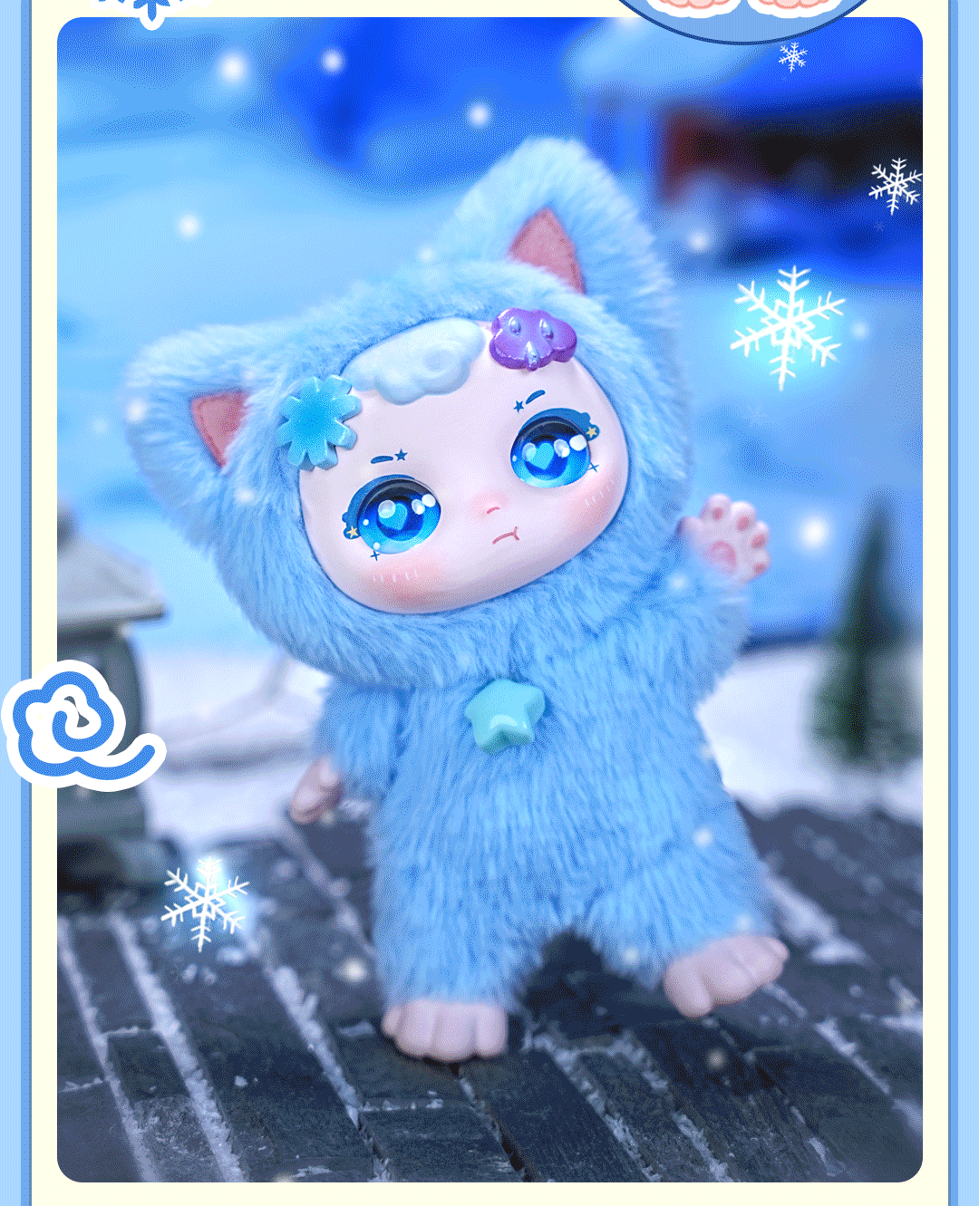Blind Box Ula Wetter Dumia Maytree Puppe 18 cm Skelett Niedliches Sammlerstück Kawaii Überraschende Box Plüschtierfigur Kindergeschenk – Detail 14