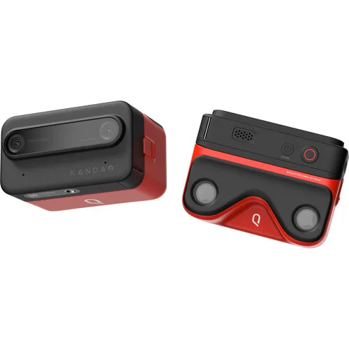 100% Original Kandao QooCam EGO 3D Camera - Support Watch QooCam EGO Content on Quest & PICO & Apple Vision Pro Series 5