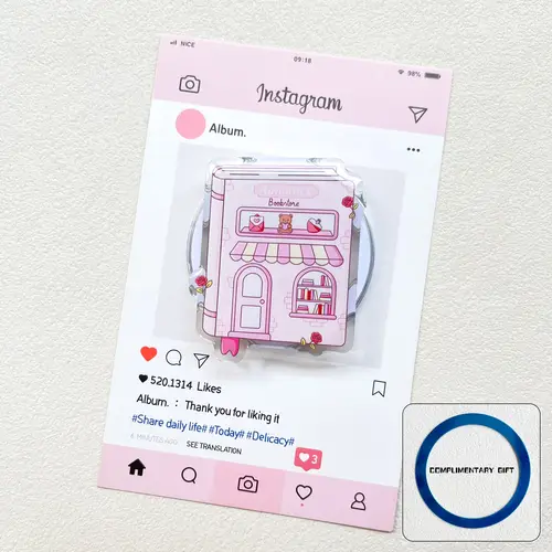 Kindle Bookish Magsafe Phone Grip Magnetic Kindle Holder Pink Kindle Accessories Bookish Merch Book for iPhone Samsung Xiaomi - Image 11