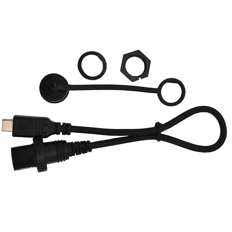 cabo usb masculino para cabo de extensão do conector de montagem do painel feminino cabo prova