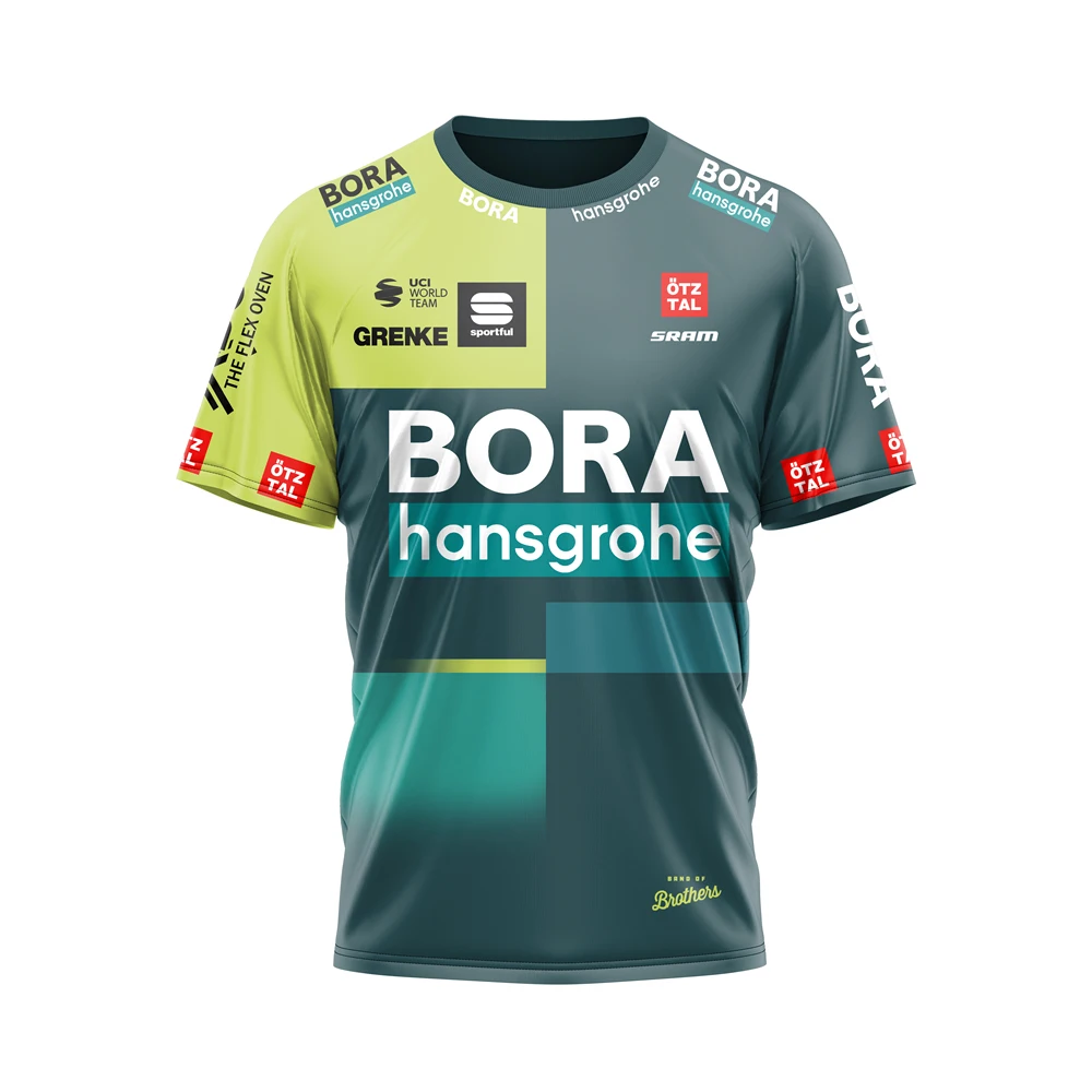 

Мужская футболка с коротким рукавом и 3D-принтом BORA HANSGROHE, 2024
