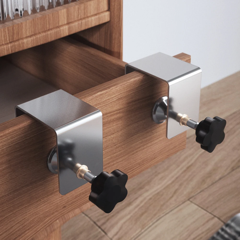 

Heavy Duty Drawer Front Installation Clamps For Woodworking DIY Cabinet Tool Home Furniture Accessories