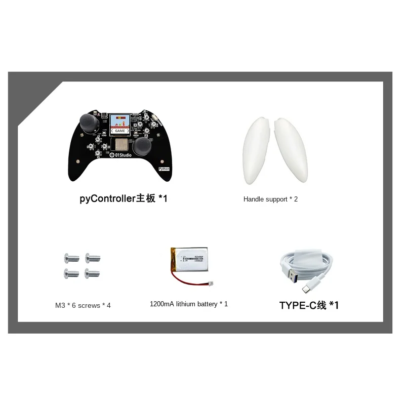 Pycontroller Controle Remoto Gamepad Esp32-s3 Placa de Desenvolvimento Wifi Bluetooth Python Programação - Imagem 3