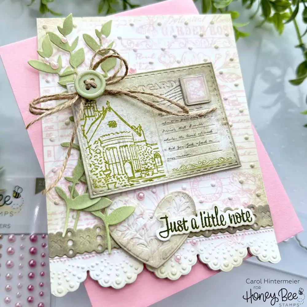 Clear Stamps Metal Cutting Dies Stencil for DIY Scrapbooking Crafts Card Easter Valentine's Vintage Mailbox Love Birds