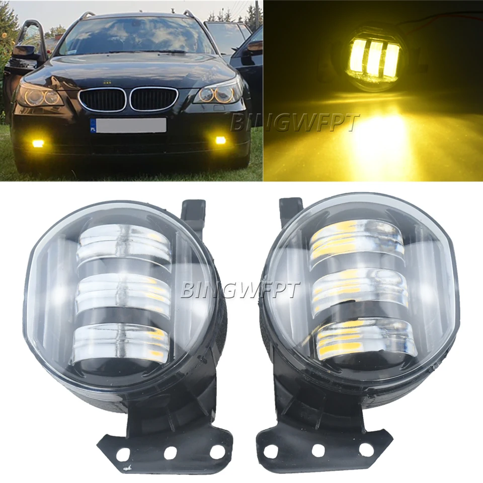 Bmw E60 AUTOWIKI Fog Lights For 2007-2011 BMW 3 Series E92, E93 (w/o M Bmw E60 Accessories - Foto 13