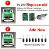 New DC/AC 9V 12V 24V Garage Door/Gate Receiver For ERREKA DEA DOORHAN AT-4 MHOUSE FORSA MASTERCODE PUJOL 433MHz Remote Control 2