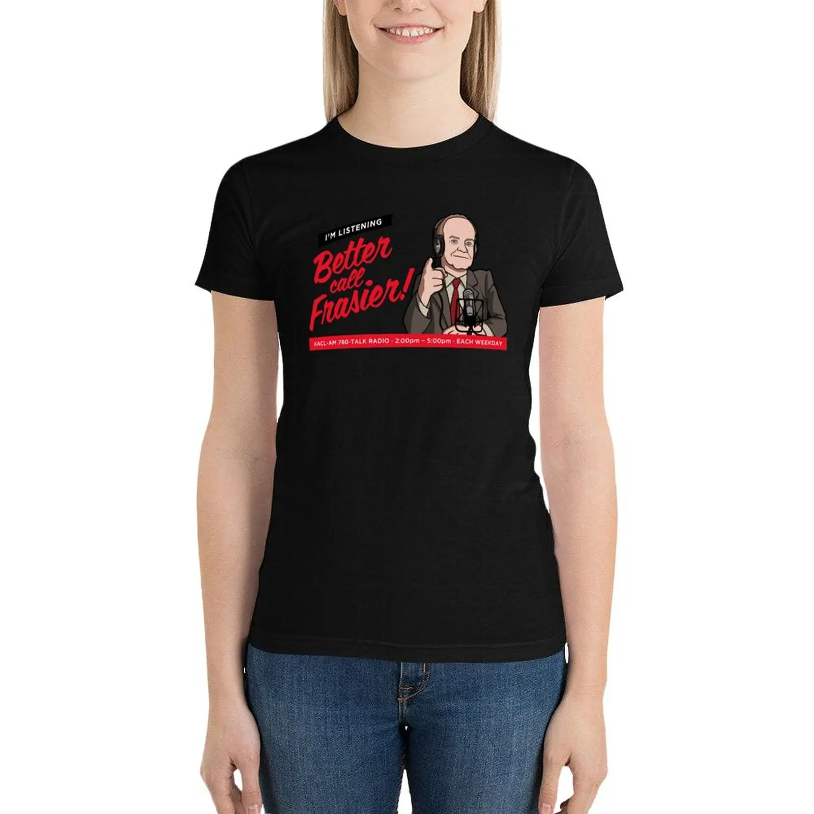Lucky Gift Better Call Frasier Gift For Fans T-Shirt tees summer top t-shirts for Women pack