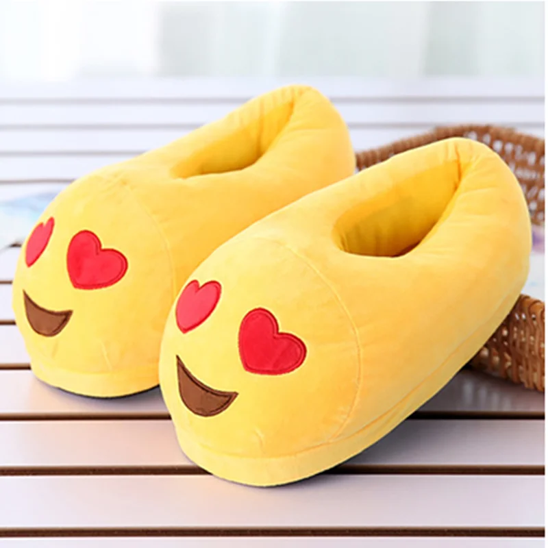 Lovers Cute Indoor Mujer Big Toe Funny Femes Cartoon Slippers Short Plush Warm Winter Shoes Home Slides Cotton Fabric Holloween