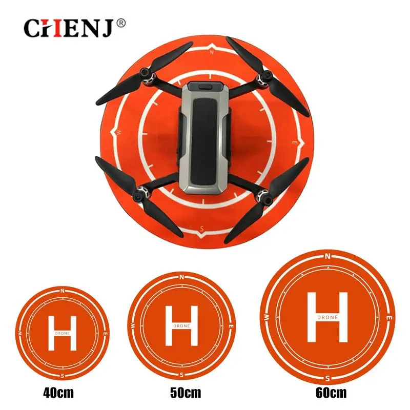 Drone Landing Pad 1pc Universal 40cm 50cm 60cm Foldable Landing Pad RC Drone Mat Quadcopter Parking Apron Accessories