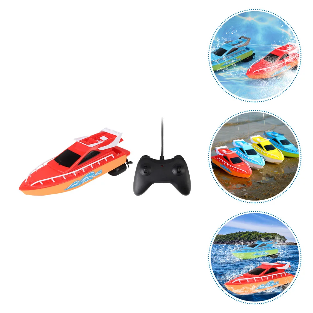 

Remote-Control Ship Speedboat Toys Kids Plaything RC Water Proof Electric Distance Plastic Children Waterproof