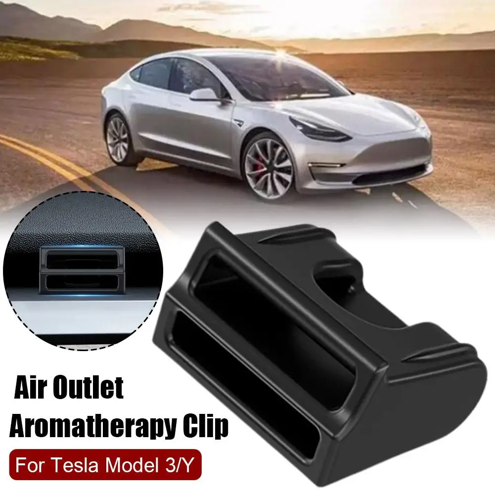 1pcs Car Air Outlet Aromatherapy Clip for Tesla Model Y 3 Portable Fragrance Holder Clip Car Interior Accessories N1I0