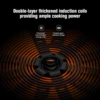 Induction Cooker Youth Edition 2100W Adjustable Smart  Oven Plate Creative Precise Control Cookers Wok Tool Microwave ovens 3