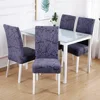 1/2/4/6 Pieces Printed Chair Cover Washable Big Elastic Kitchen Chair Covers Stretch Seat Slipcovers For Dining Room Wedding 5
