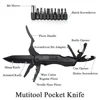 Multifunction  Pliers Portable Outdoor  Survival Camping Folding  Plier Screwdriver Hand Tool Car Emergency Tool 2