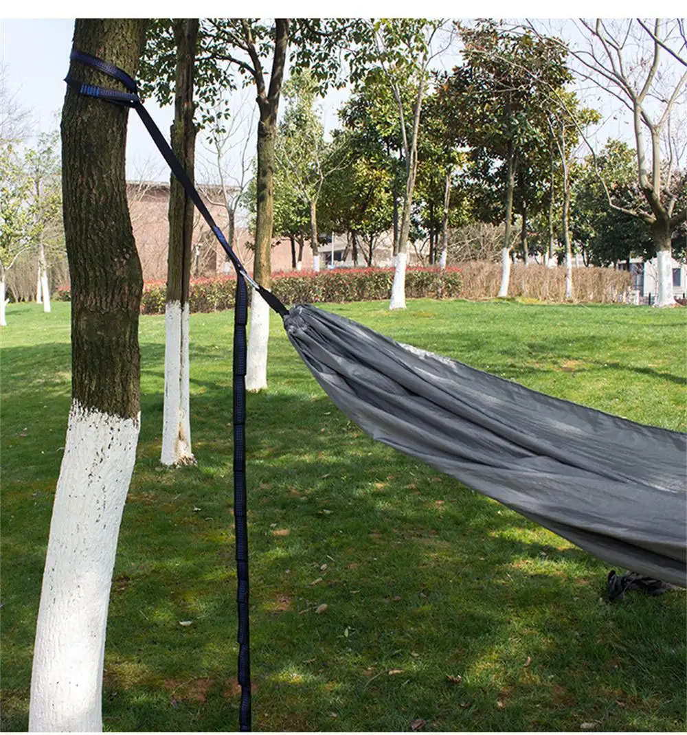 Description Picture 2 of item1/2PCS 2m Hammock Strap Super Strong Outdoor Camping Hammock Garden Swing Straps Rope High Strength Load-Bearing Rope