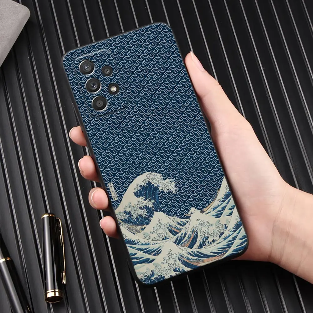 Big Wave Dragon God Sea Soft Phone Case - Elegant and Durable Protection