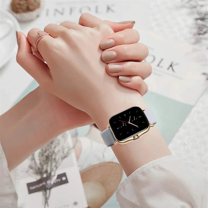Enhanced Silicone Band for Smartwatches - 20mm/22mm Sport Bracelet Strap