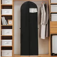 60x180cm 1Pcs Washable With Handle Waterproof Dustproof Folding Storage Bag Coat Protector Dust Cover Garment Bag 1