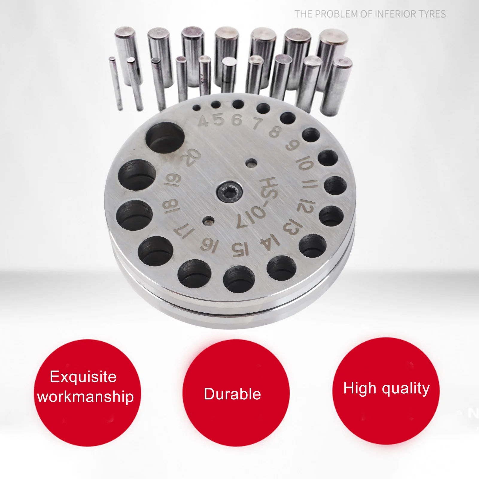 Circle Cutter Metal Circle Round Disc Disk Cutter 14 Pieces 1/8 To 5/8 ...