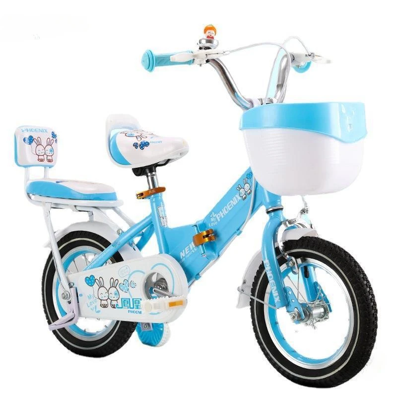 Bicicletta Per Bambini Ragazza 2-3-5-6-10 Anni Ragazza Principessa Bicicletta Pieghevole Bici Per Bambini