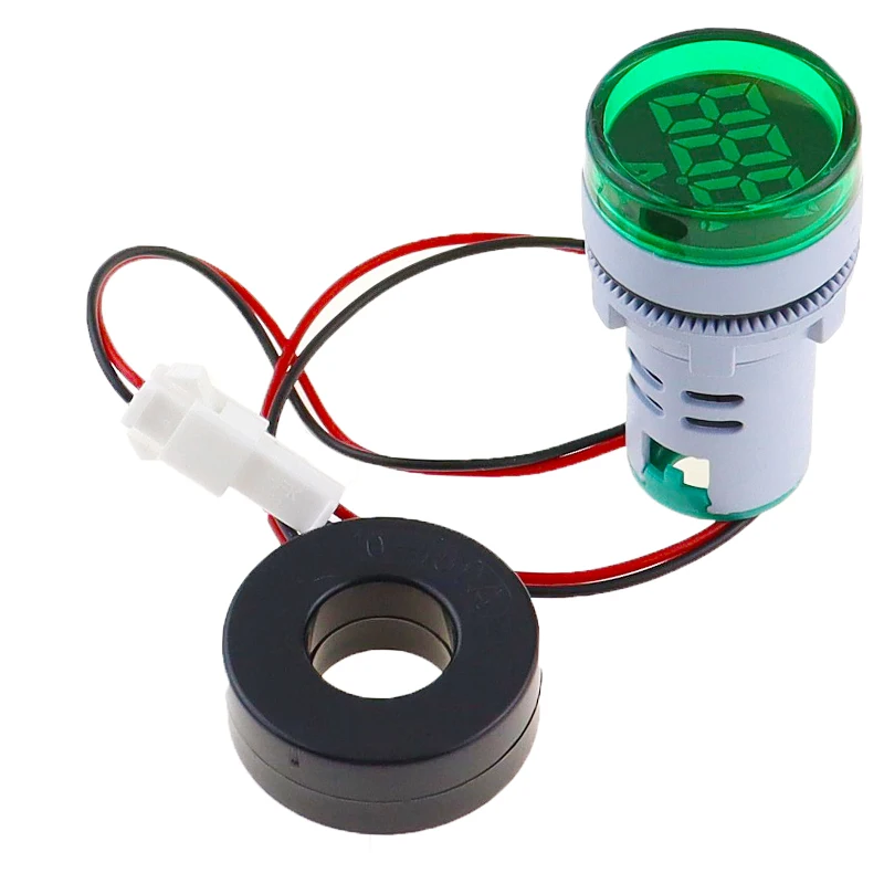 【ファッション通販】 Amp 0-100A AC50-500V 22mm & Voltage Ammeter Voltmeter 農業・園芸用資材